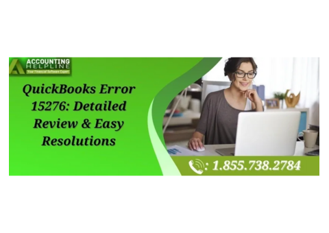 QuickBooks Error 15276 — Causes and Proven Solutions