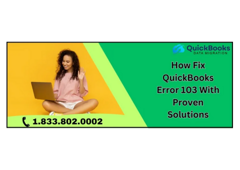 QuickBooks Error 103: Common Issues and Fixes