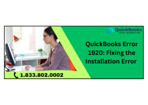 QuickBooks Error 1920: Step-by-Step Solution