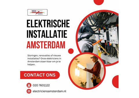 Elektrische Installatie in Amsterdam