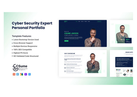 Cyber Security Portfolio Templates