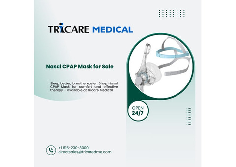 Nasal CPAP Mask for Sale - Tricare Medical