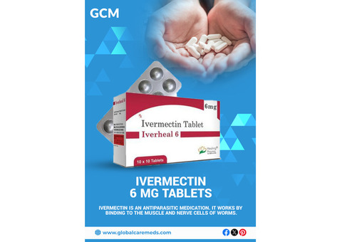 Global Care Meds – Buy Ivermectin 6 MG Tablets at Best Price