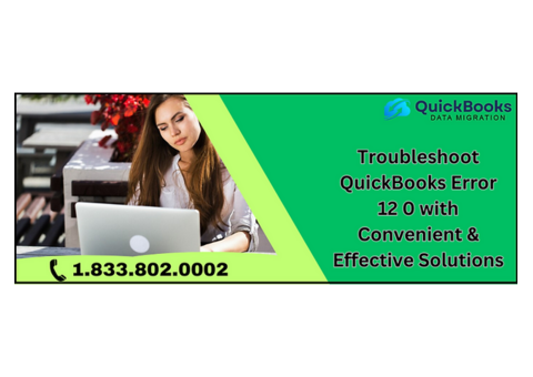 QuickBooks Error 12 0: Step-by-Step Fix