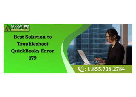 How to tackle QuickBooks Error 179