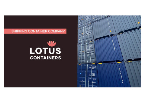 Purchase intermodal containers in USA | LOTUS Containers