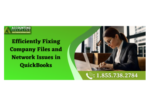 How to Resolve Company Files And Network Issues in QuickBooks