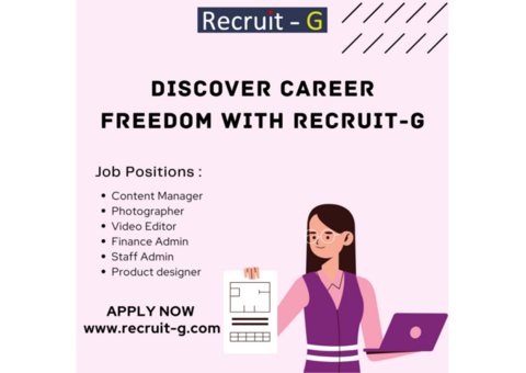 Discover Career Freedom with Recruit-G