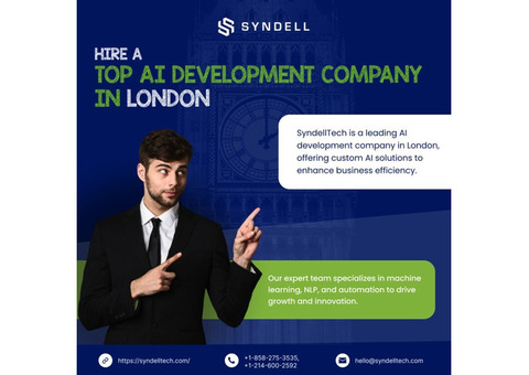 Hire a Top AI Development Company in London Today