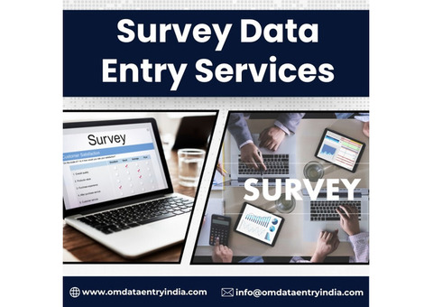 Accurate & Fast Survey Data Entry Services