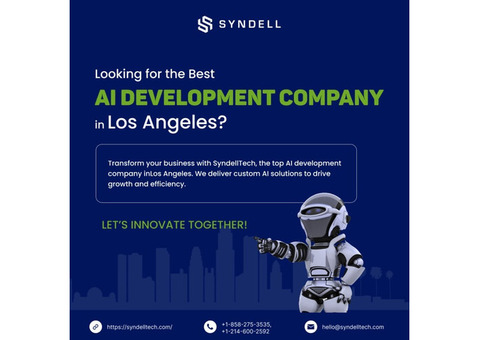 Looking for the Best AI Development Company in Los Angeles?