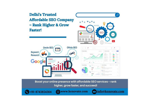 Delhi’s Trusted Affordable SEO Company – Rank Higher