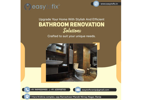 Bathroom Renovation Experts in Ranip, Ahmedabad