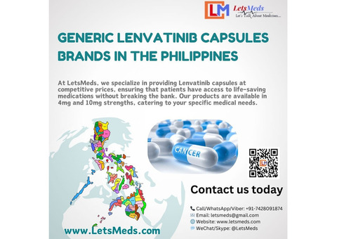 Generic Lenvatinib Brands price Philippines