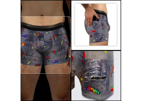 Underwear with Ball Pouch