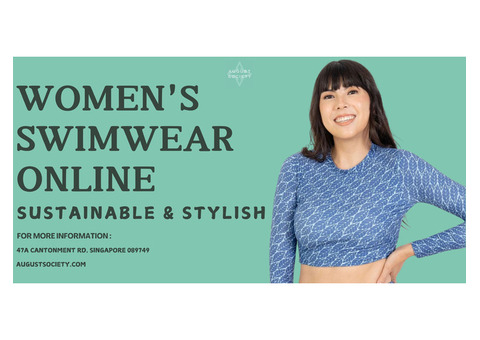 Women's Swimwear Online – Sustainable & Stylish