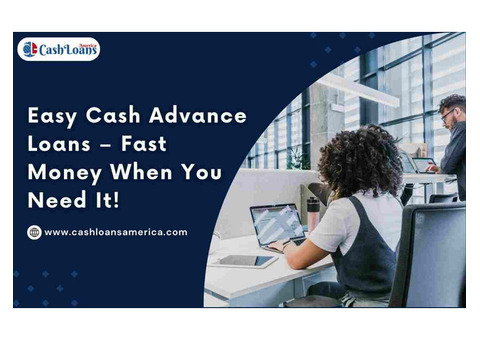 Cash Advance Loans with No Credit Check – Instant Payouts