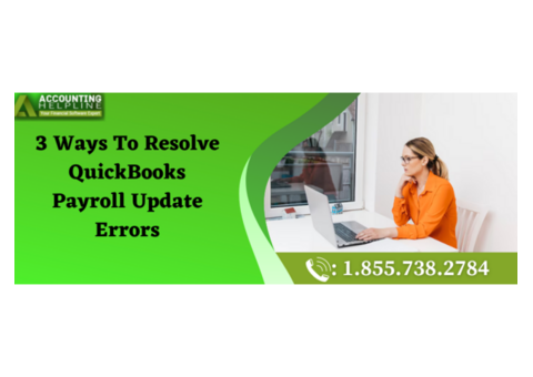 QuickBooks Payroll Update Errors – How to Fix Them Quickly