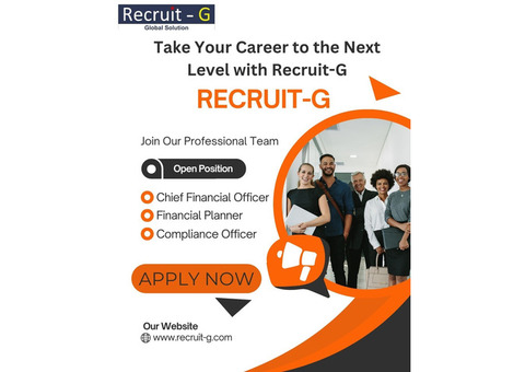 Take Your Career to the Next Level with Recruit-G