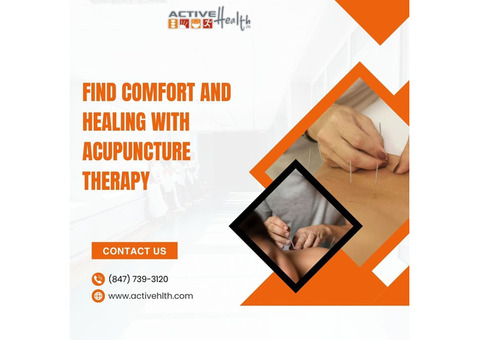 Find Comfort and Healing with Acupuncture Therapy