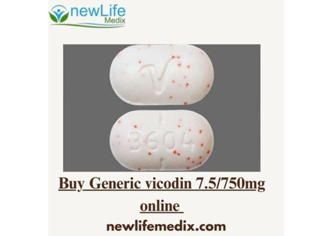 Buy Generic vicodin 7.5/750mg online