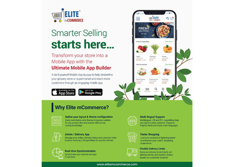 Grocery Mobile App | Elitemcommerce