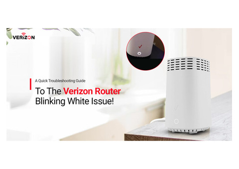 How to Fix a Verizon Router Blinking White Light