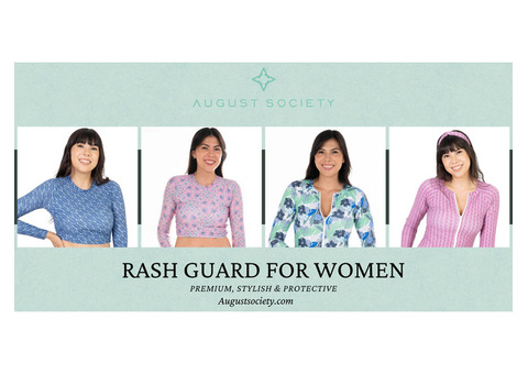 Buy Women's Rash Guard Online | Stylish, Protective & Eco-Friendly