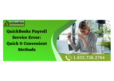 QuickBooks Payroll Service Error – Easy Fixes