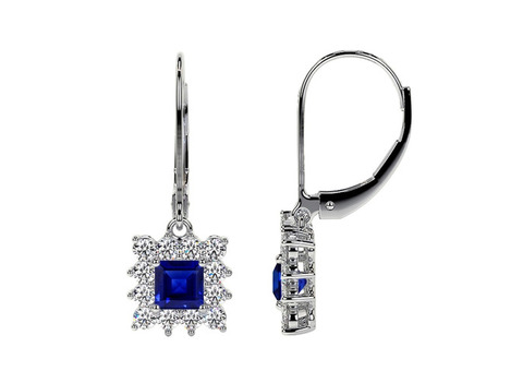 Shop Stunning Blue Sapphire Earrings Today