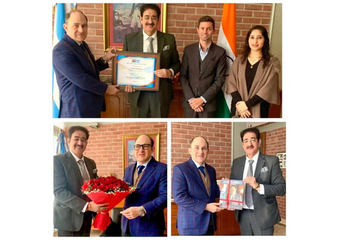 Sandeep Marwah Appointed Chair of Indo-Argentina Film