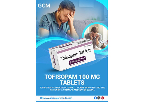 Tofisopam 100 Mg Tablets for Anxiety - Global Care Meds