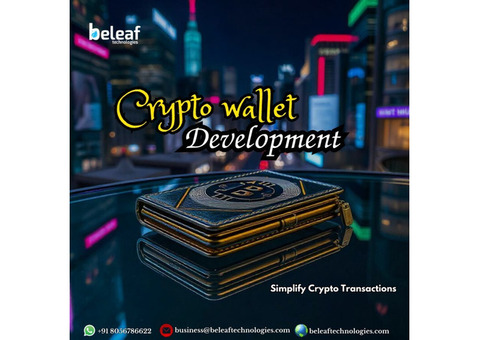 Best Crypto Wallet App Development - Beleaf Technologies