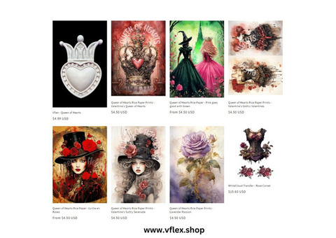 Queen of Hearts Valentine Collection at VFLEX