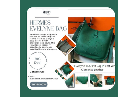 Elegant Replica Hermès Evelyne Bag – Timeless Style & Luxury