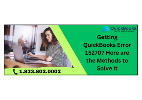 QuickBooks Error 15270 When Updating Payroll? Fix It Now