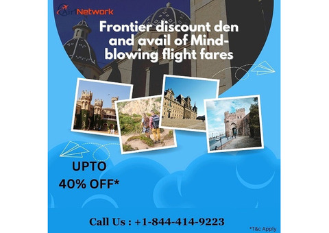 +1 (844) 414-9223 Get Frontier discount den