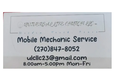 Mobile Mechanic Services