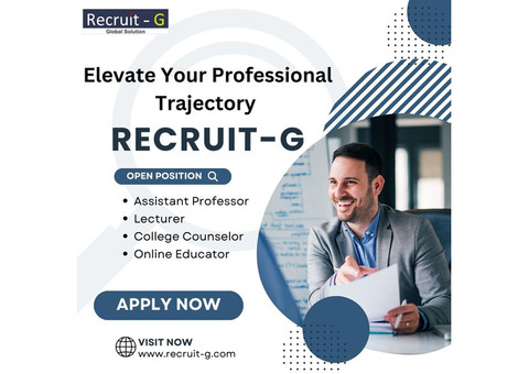 Elevate Your Professional Trajectory with Recruit-G