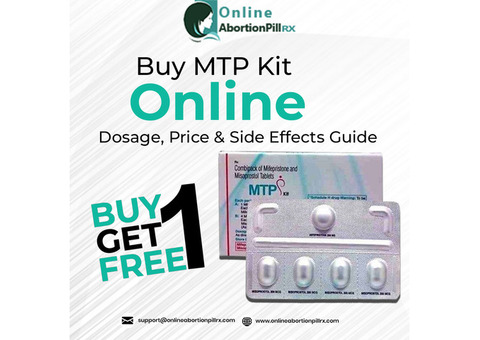 Buy MTP Kit Online - Dosage, Price & Side Effects Guide