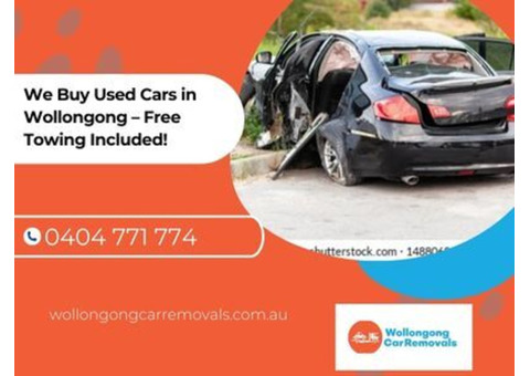 We Buy Used Cars in Wollongong – Free Towing Included!