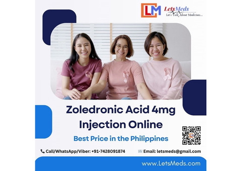 Zobone 4mg Zoledronic acid price Philippine