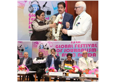 Grand Opening of 13th Global Festival of Journalism and AVGC Noida