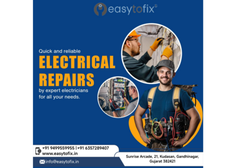 Looking for an Electrician in Gandhinagar? Contact Us Today!