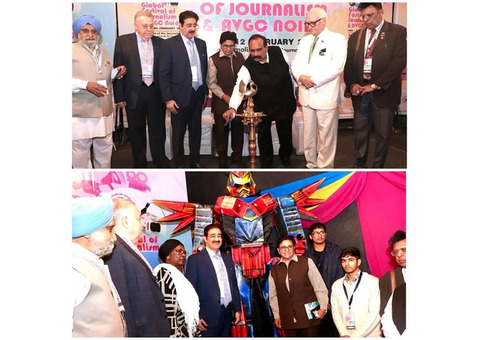 Inauguration of AVGC Section at the 13th Global Festival of Journalism