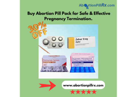 Buy Abortion Pill Pack for Safe & Effective Pregnancy Termination.