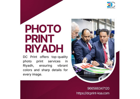 DC Print – High-Quality Photo Print Services in Riyadh.