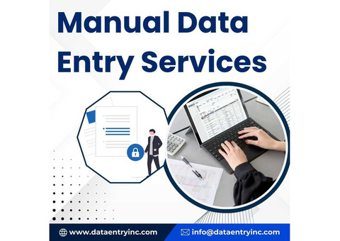 Best Manual Data Entry Services in India