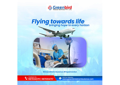 Greenbird Air and Train Ambulance in Mumbai