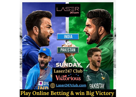 Laser247 Club: Predict Bet on Ind vs Pak and Turn It into Victory